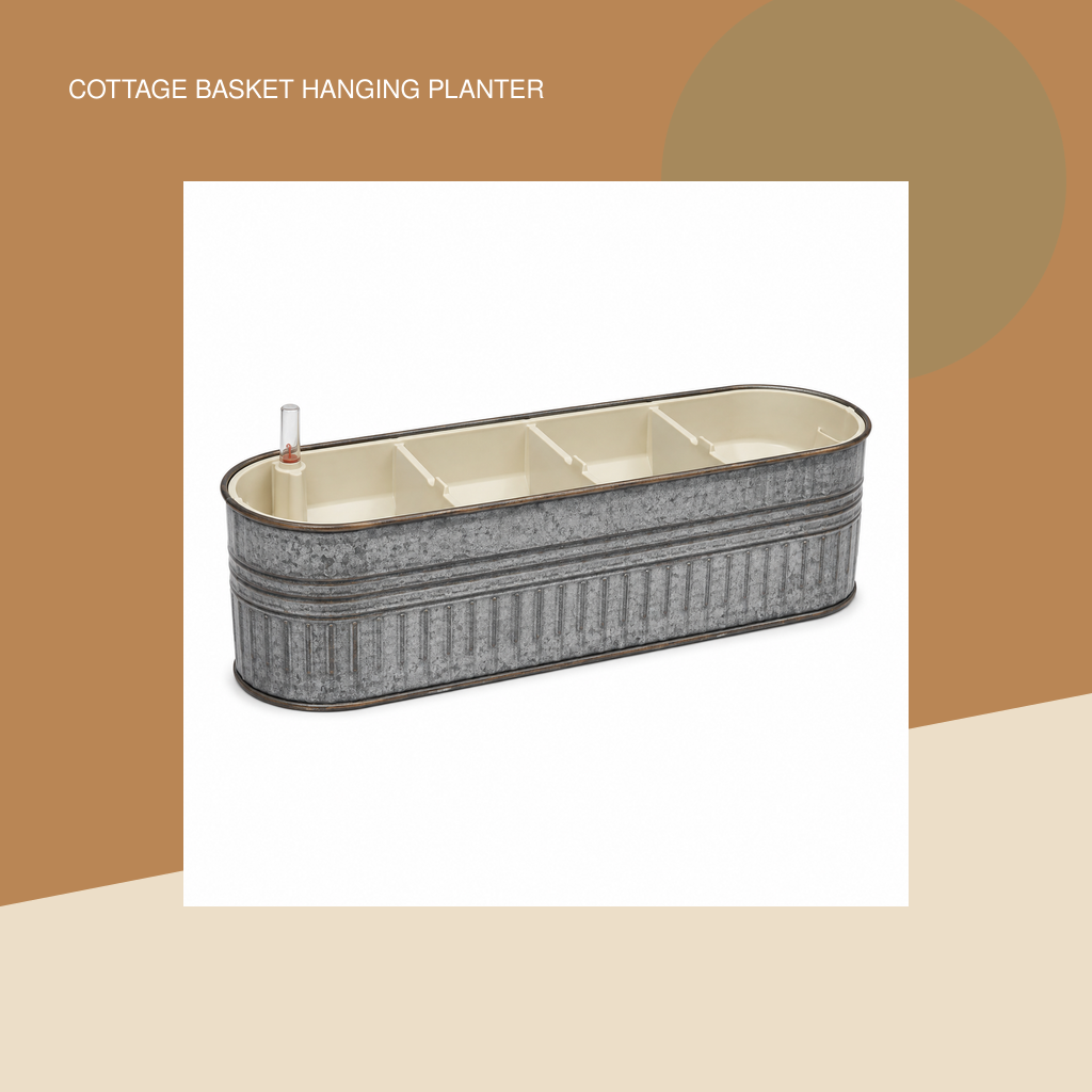 Cottage Basket Hanging Planter