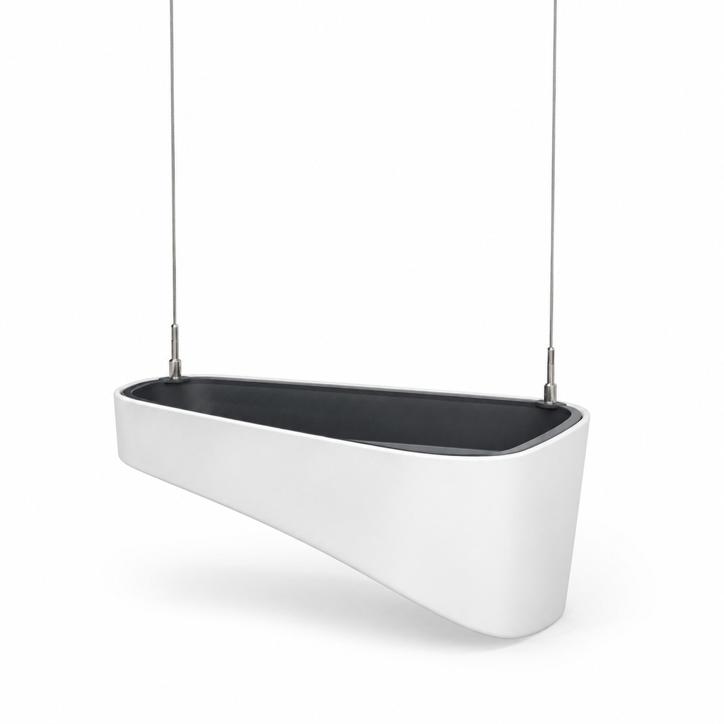 Monolith Facet Floor Planter