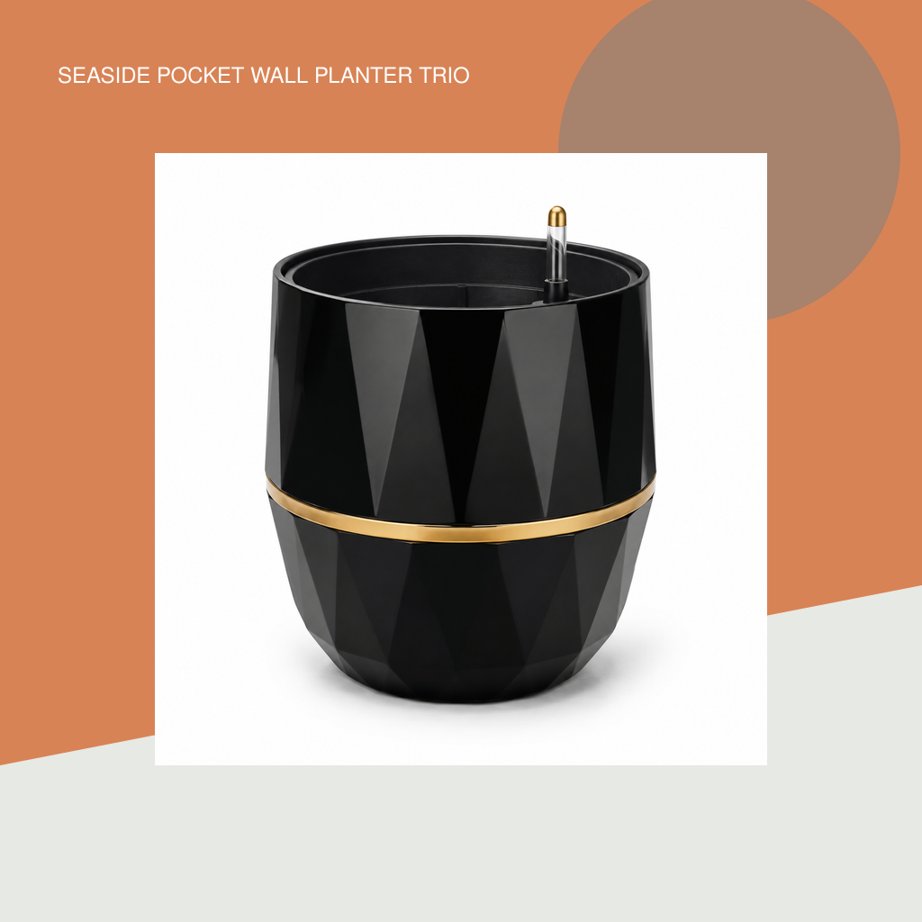 Seaside Pocket Wall Planter Trio